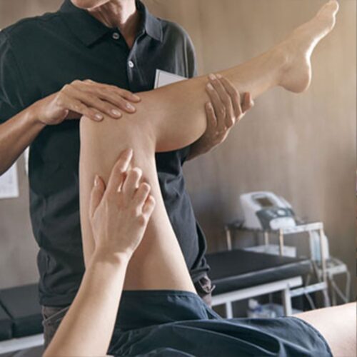 Fysiotherapie bij de sportschool van Il Fiore healthcenters.